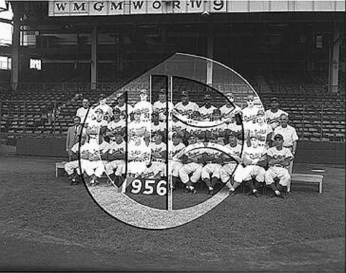 1956 Brooklyn Dodgers Team56N0376